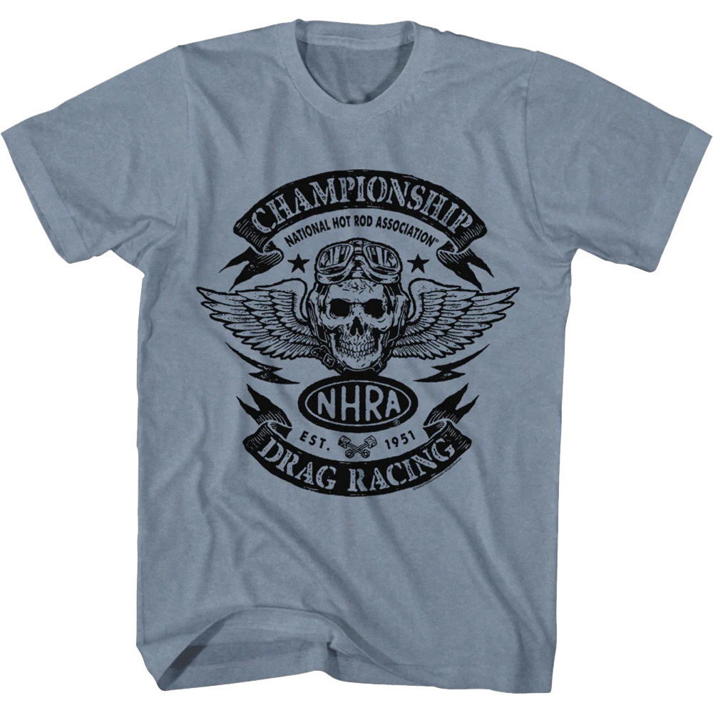 Championship Drag Racing NHRA T-shirt Hot Rod Racing Graphic Car Fan Gift Tee